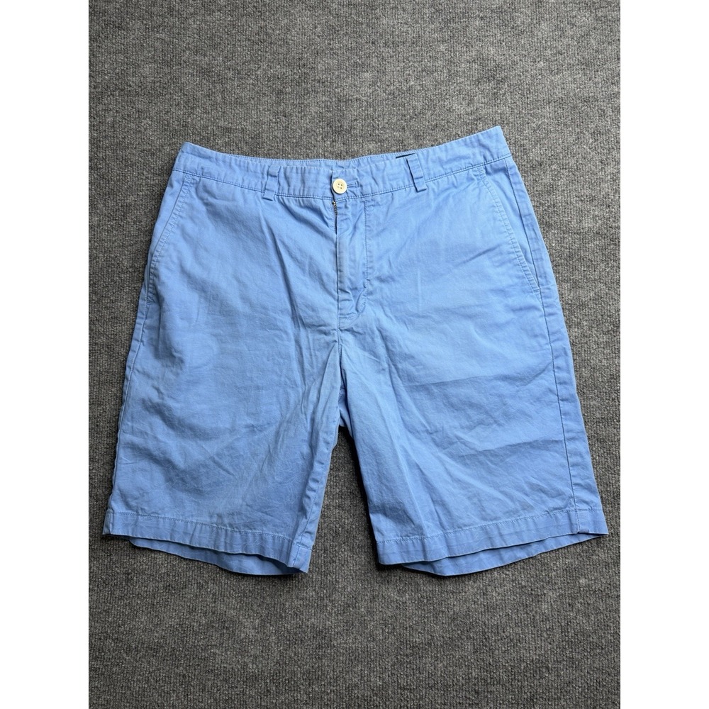 Vineyard Vines Shorts Mens 32 Light Blue Shorts By Shep And Ian Fish Pattern